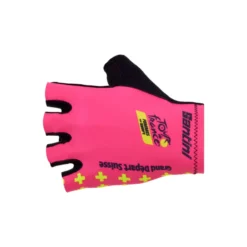 Tour de France Femmes Suisse Fahrradhandschuhe kurz