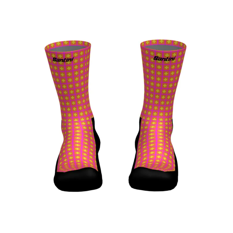 Tour de France Femmes Suisse Fahrrad Socken