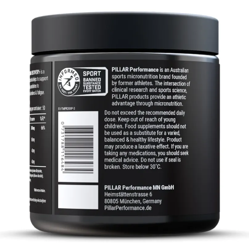 Triple Magnesium Pulver Dose (200 g) + Shaker (500 ml)
