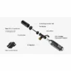Tubi Master X Kartuschenpumpe inkl. Tubeless-Reparaturset & CO2-Kartusche
