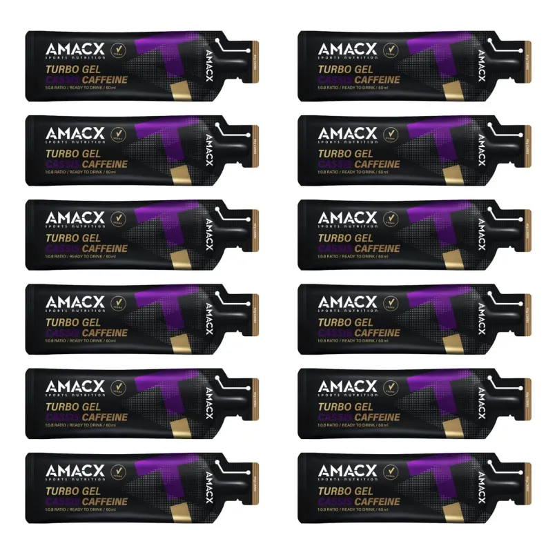 Turbo Gel Energy Gel Box 12 x 60 ml MHD-Aktion
