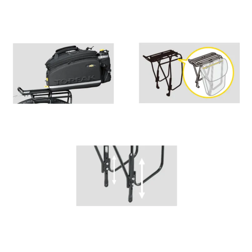 Uni Super Tourist DX (Non Disc) Gepäckträger 24"-29"