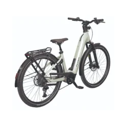 Upstreet 7.10 Comfort E-Bike Cityrad Tiefeinsteiger 29" grün