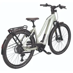 Upstreet 7.10 E-Bike City Bike Trapez 28" grün