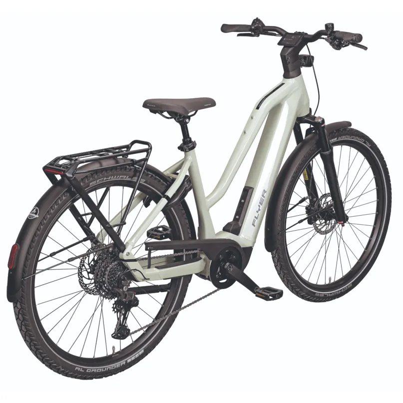 Upstreet 7.10 E-Bike City Bike Trapez 28" grün