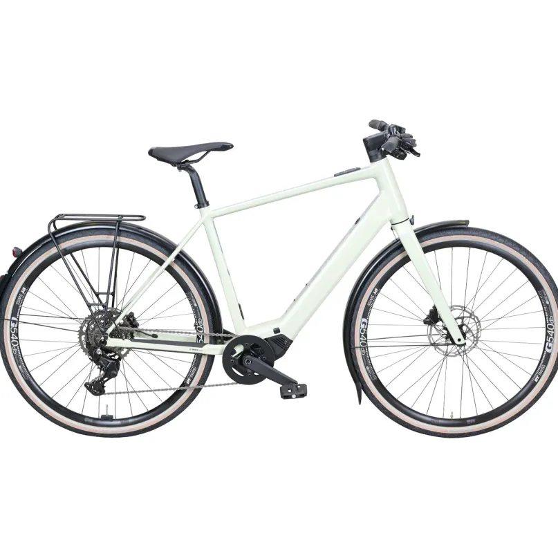 Upstreet SL 3.10 E-Bike City Bike Herren 28" grün