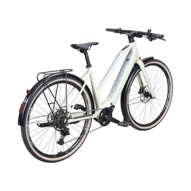 Upstreet SL 3.10 E-Bike City Bike Trapez 28" grün