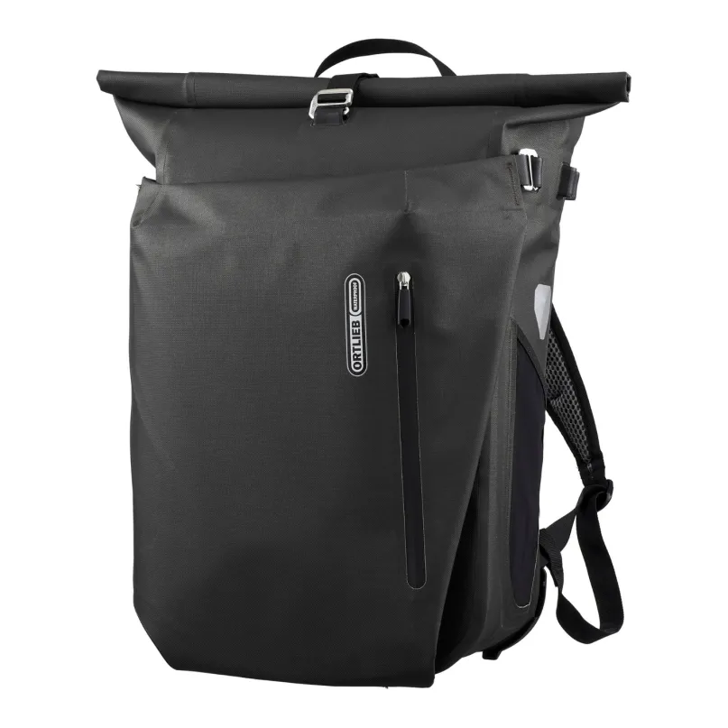 Vario Fahrrad-Packtasche/Rucksack schwarz