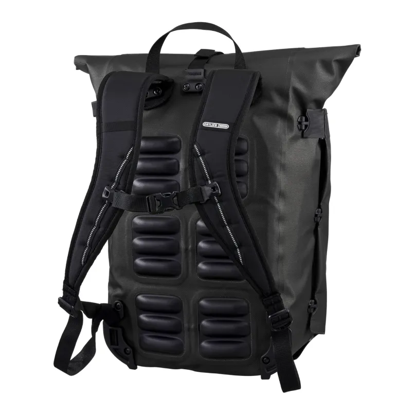 Vario Fahrrad-Packtasche/Rucksack schwarz