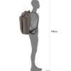 Vario Lite Rucksack/Fahrradtasche braun