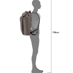 Vario Lite Rucksack/Fahrradtasche braun