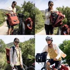 Vario Plus Fahrradtasche & Fahrradrucksack rot