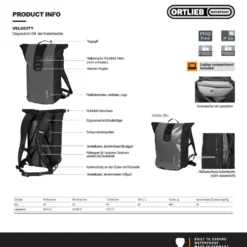 Velocity Design Forest 23 L Fahrradrucksack