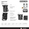 Velocity Design Rider Resilience 23 L Fahrradrucksack