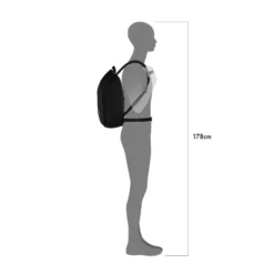 Velocity 17 L Fahrradrucksack schwarz