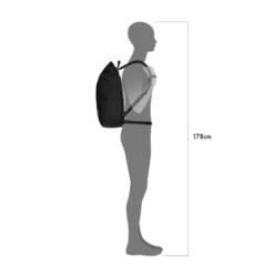 Velocity 23 L Fahrradrucksack schwarz