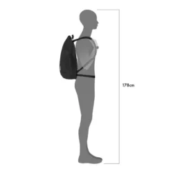 Velocity PS 23 l Fahrrad-Rucksack schwarz