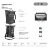 Velocity PS 17 L Fahrradrucksack schwarz