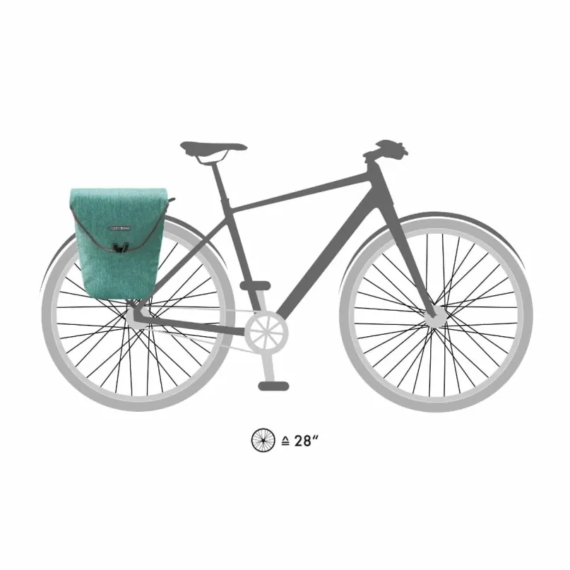 Velo-Shopper Fahrrad-Packtasche