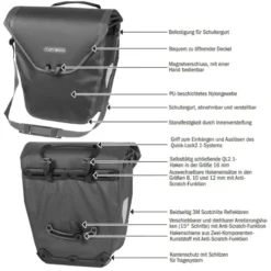 Velo Shopper Fahrrad-Packtasche