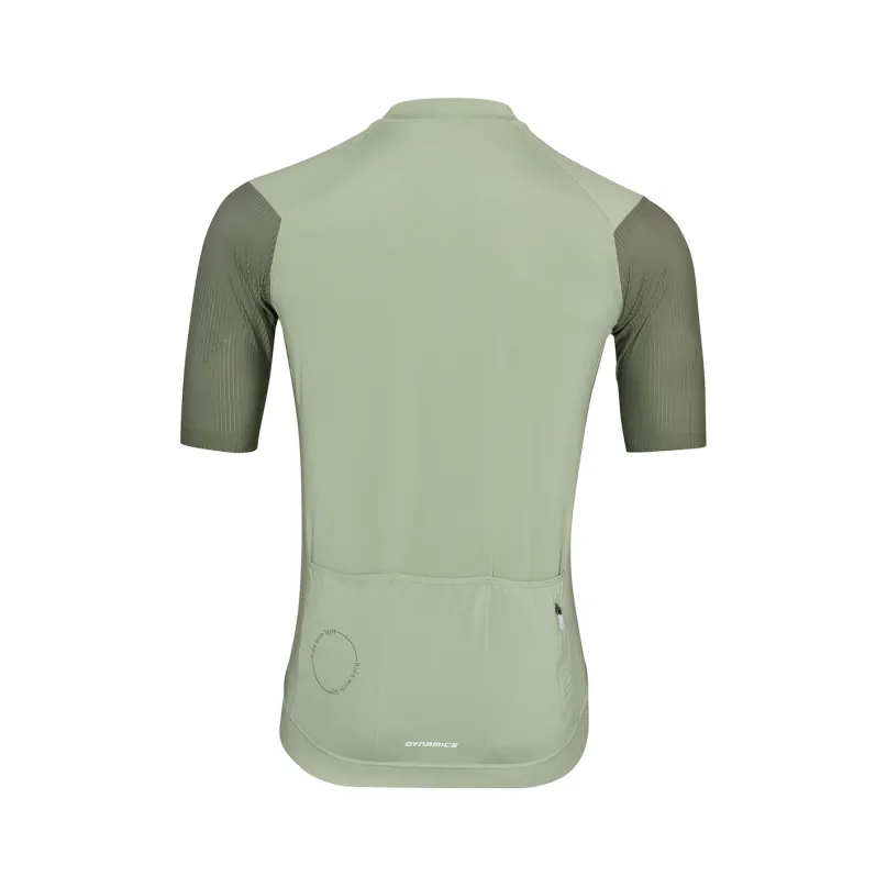 Velovibe Full Zip Radtrikot kurzarm Herren