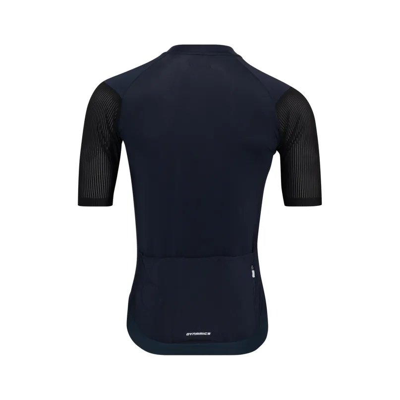 Velovibe Full Zip Radtrikot kurzarm Herren