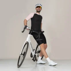 Velovibe Full Zip Radtrikot kurzarm Herren