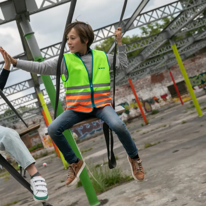 Wasabi Warnweste Kinder